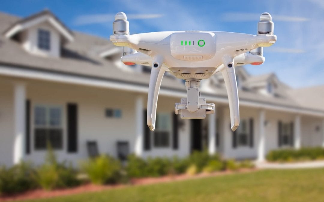 there are many benefits to using drones in home inspections